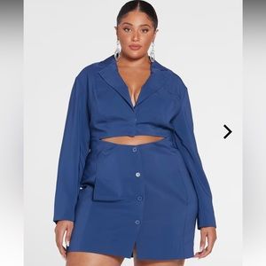 Fashion to figure blazer dress